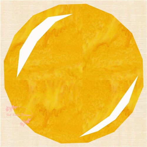 Forever Blowing Bubbles  Quilt Block  FPP Pattern