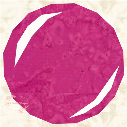 Forever Blowing Bubbles  Quilt Block  FPP Pattern