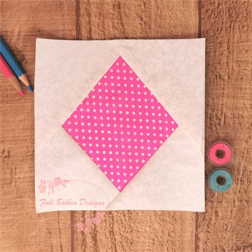 The Gambler Playing Cards  Quilt Block  FPP Pattern