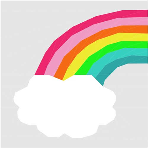 Somewhere over the Rainbow  Quilt Block  FPP Pattern