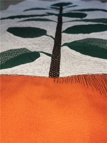 Ficus Rubber Plant  Quilt Block  FPP Pattern