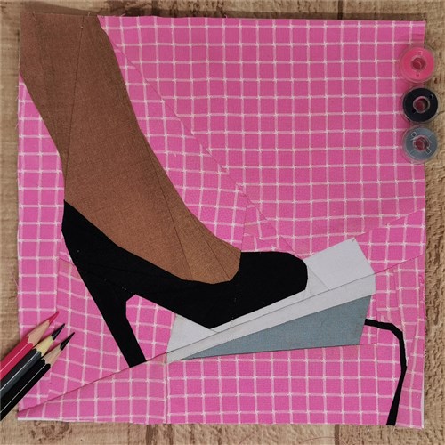 Sewing Machine Foot Pedal  Quilt Block  FPP Pattern