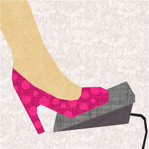 Sewing Machine Foot Pedal  Quilt Block  FPP Pattern