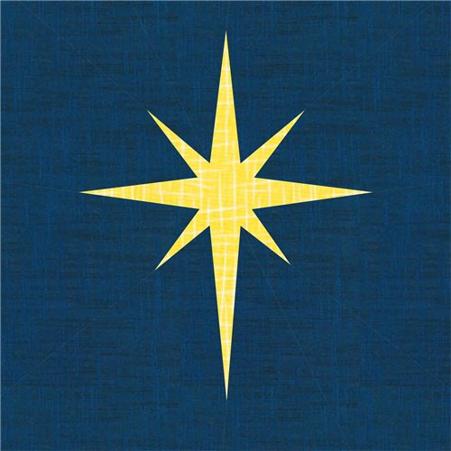 North Star  Quilt Block  FPP Pattern