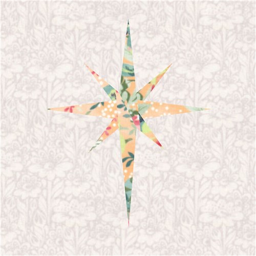 North Star  Quilt Block  FPP Pattern