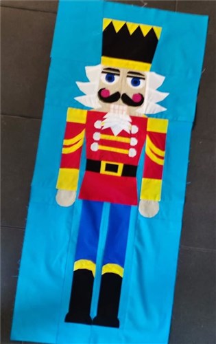 Nutcracker! Quilt Block  FPP Pattern