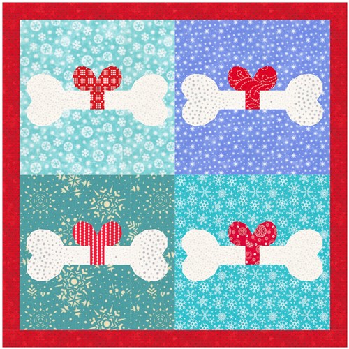 Spoonbill Roseate Quilt Block FPP Pattern
