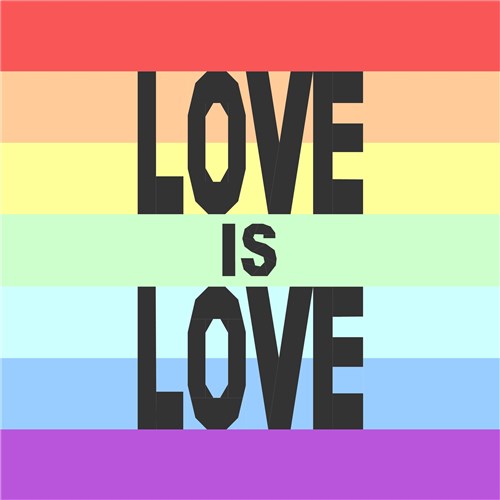 Love is Love  Quilt Block  FPP Pattern