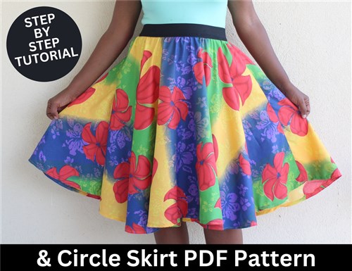 Circle Skirt Sewing Pattern
