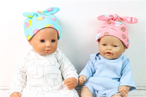Easy Baby Hat Sewing Pattern & Sewing Tutorial