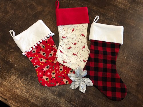 Christmas Stocking Pattern & Sewing Tutorial