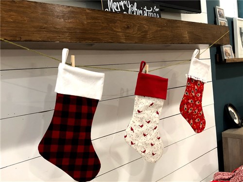 Christmas Stocking Pattern & Sewing Tutorial
