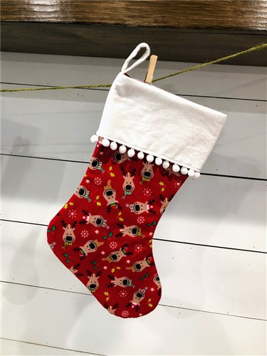 Christmas Stocking Pattern & Sewing Tutorial