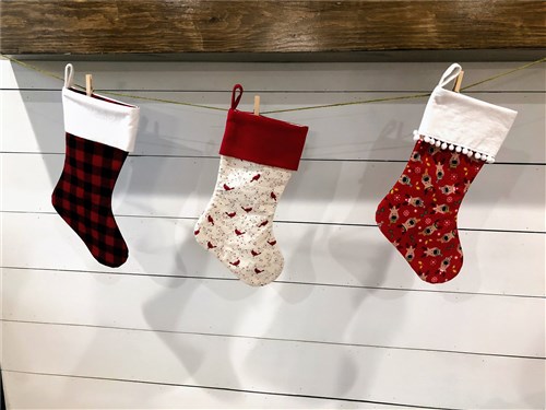Christmas Stocking Pattern & Sewing Tutorial