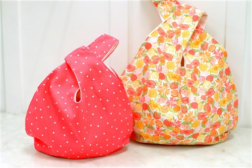 Japanese Knot Bag Sewing Pattern & Sewing Tutorial