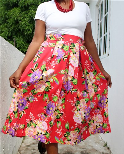 Pleated Skirt Sewing Pattern