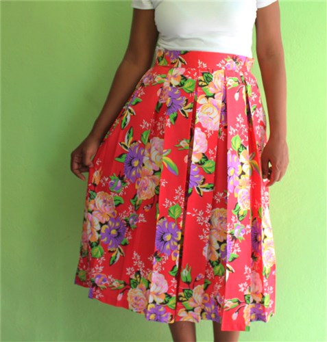 Pleated Skirt Sewing Pattern