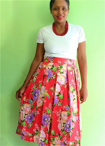 Pleated Skirt Sewing Pattern