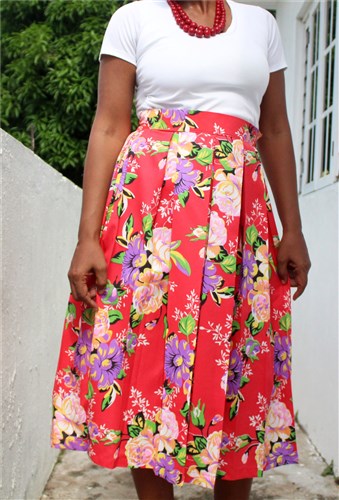 Pleated Skirt Sewing Pattern