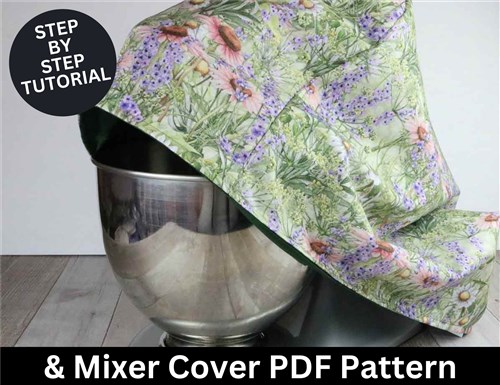 KitchenAid Mixer Cover Sewing Pattern & Sewing Tutorial
