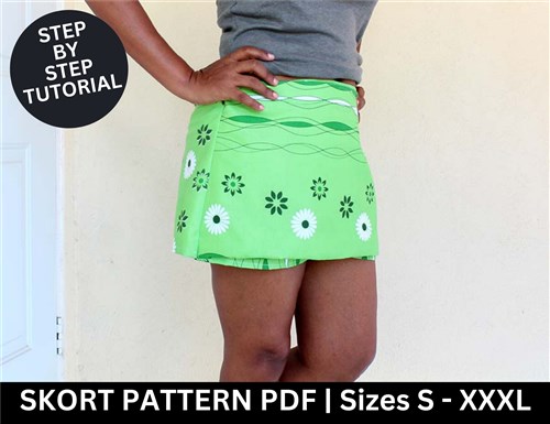 Skort Sewing Pattern