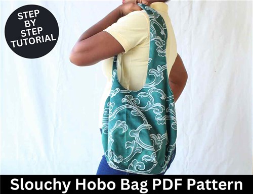 Slouchy Bag Sewing Pattern & Sewing Tutorial