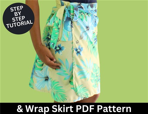Wrap Skirt Sewing Pattern