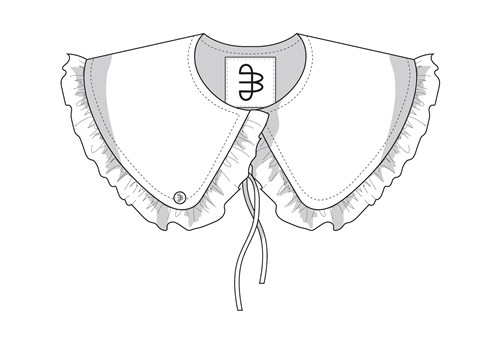 Trendy Peter Pan Collar PDF Sewing Pattern