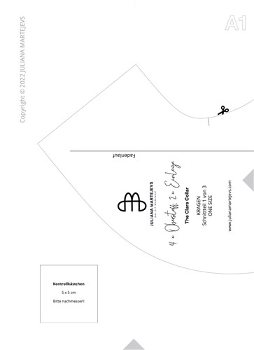 Trendy Peter Pan Collar PDF Sewing Pattern