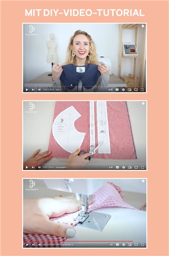 Trendy Peter Pan Collar PDF Sewing Pattern