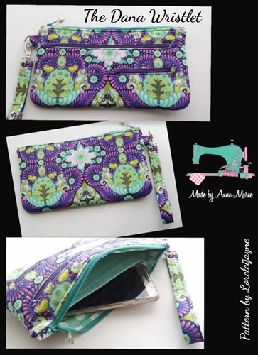 Dana Bag Wristlet PDF Sewing Pattern