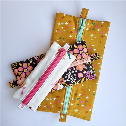 Flat Pencil Pouch Pdf Sewing Pattern