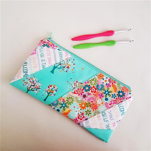 Paper Pieced Pouch Pdf Sewing Pattern