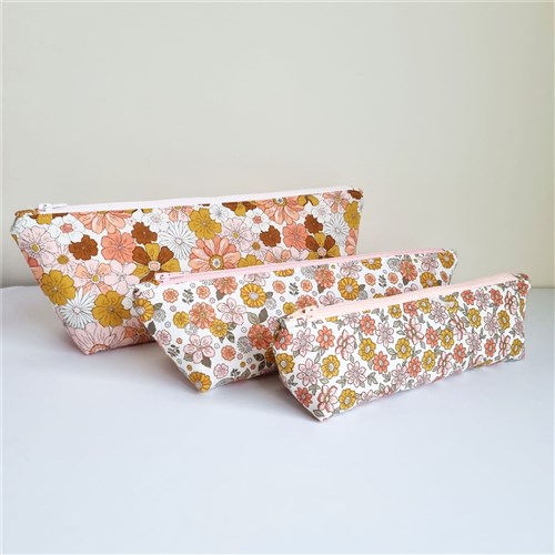 Triangle Pencil Case Set Pdf Sewing Pattern