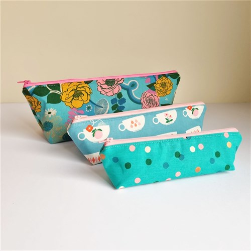 Triangle Pencil Case Set Pdf Sewing Pattern