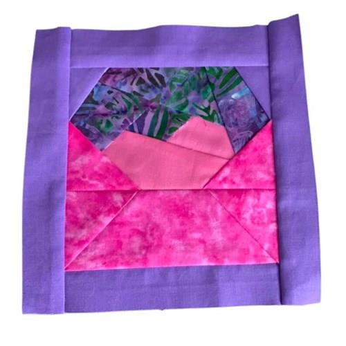 Valentine Foundation Paper Piecing Quilt block FPP Pattern