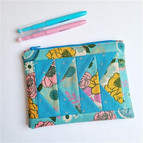 Arrow zipper Pouch PDF Sewing Pattern