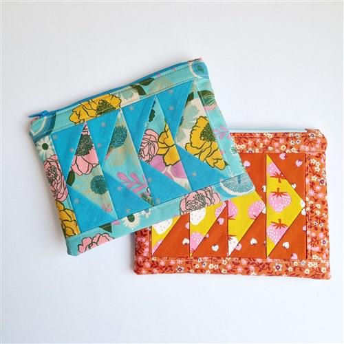 Arrow zipper Pouch PDF Sewing Pattern