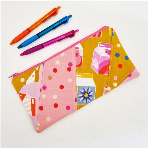 Paper Pieced Pouch Pdf Sewing Pattern