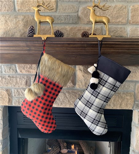 Farmhouse Christmas Stocking Sewing Pattern