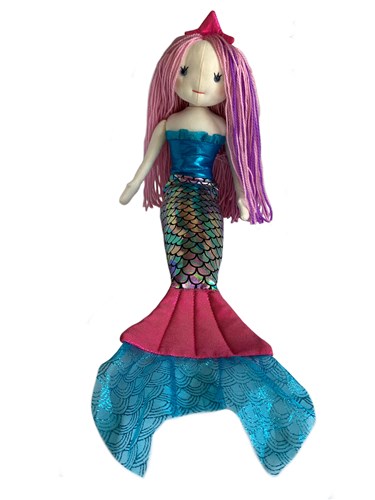 Mermaid Doll with Weighted Bottom Sewing Pattern