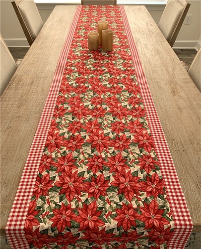 Table Runner & Christmas Tree Napkin PDF Pattern and Tutorial