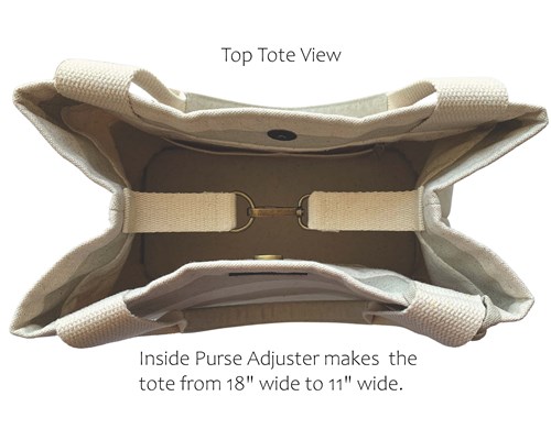 Tori Tote Bag and Clutch PDF Sewing Pattern