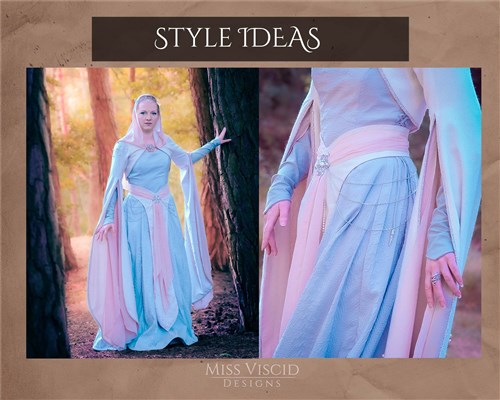Hip Pattern For Fantasy Dress PDF Sewing Pattern