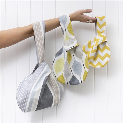 Miki Japanese Knot Bag, Sewing Pattern PDF & Video Tutorial, Beginner Project Bag, 3 Sizes Miki Japanese Knot Bag, Sewing Pattern PDF & Video Tutorial, Beginner Project Bag, 3 Sizes