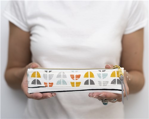 Athena Pencil Case, Sewing Pattern PDF & Video Tutorial, Beginner Zipper Pouch, 2 Sizes