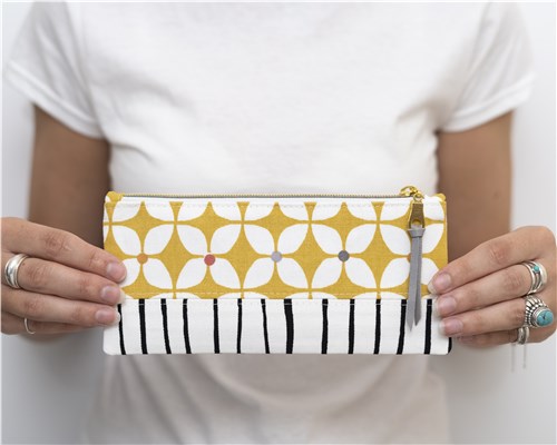 Athena Pencil Case, Sewing Pattern PDF & Video Tutorial, Beginner Zipper Pouch, 2 Sizes