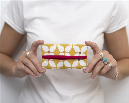 Keya Tissue Pouch, PDF Sewing Pattern, Beginner Travel Tissue Case Tutorial, 3 Styles
