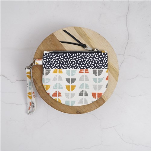 Lexi Wristlet Pouch, PDF Sewing Pattern & Video Tutorial, Beginner Zipper Pouch, 2 Sizes