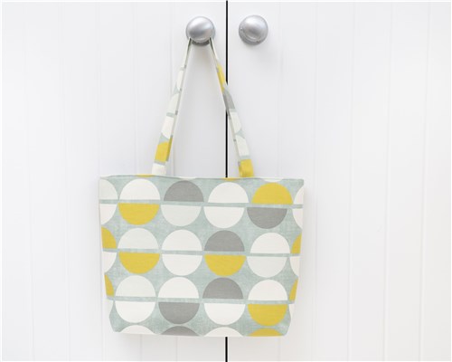 Lily Tote Bag, Sewing Pattern PDF & Video Tutorial, Beginner Everyday Bag, 2 Sizes